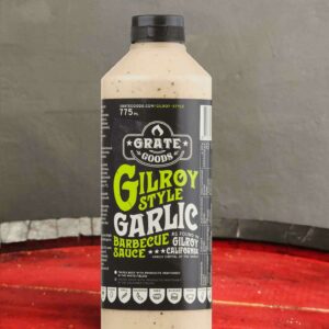 Salsa Gilroy garlic (by Grate Goods)